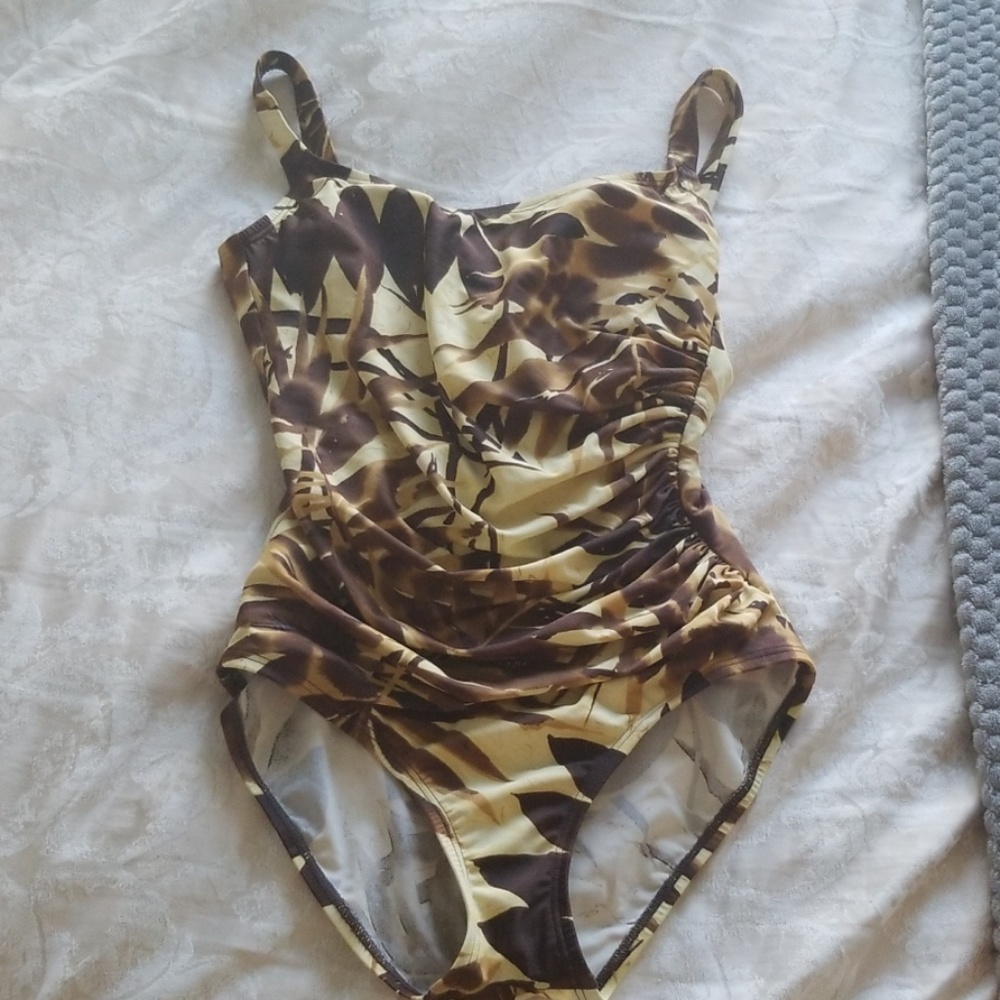One piece Speedo bathing suit